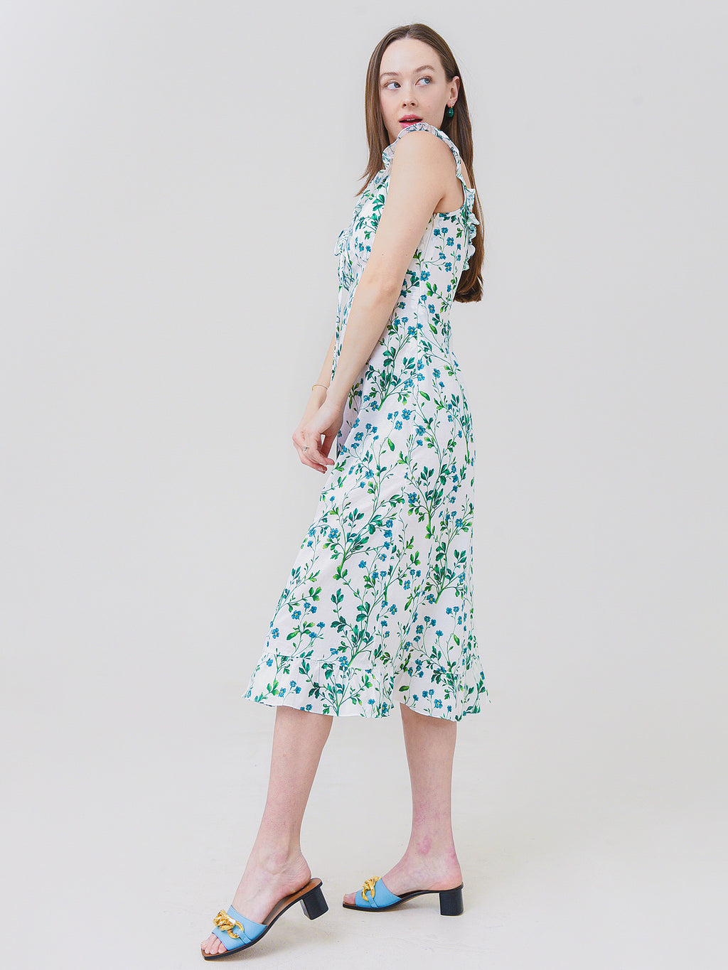 BETTE DRESSxGREENMULTI-alt2