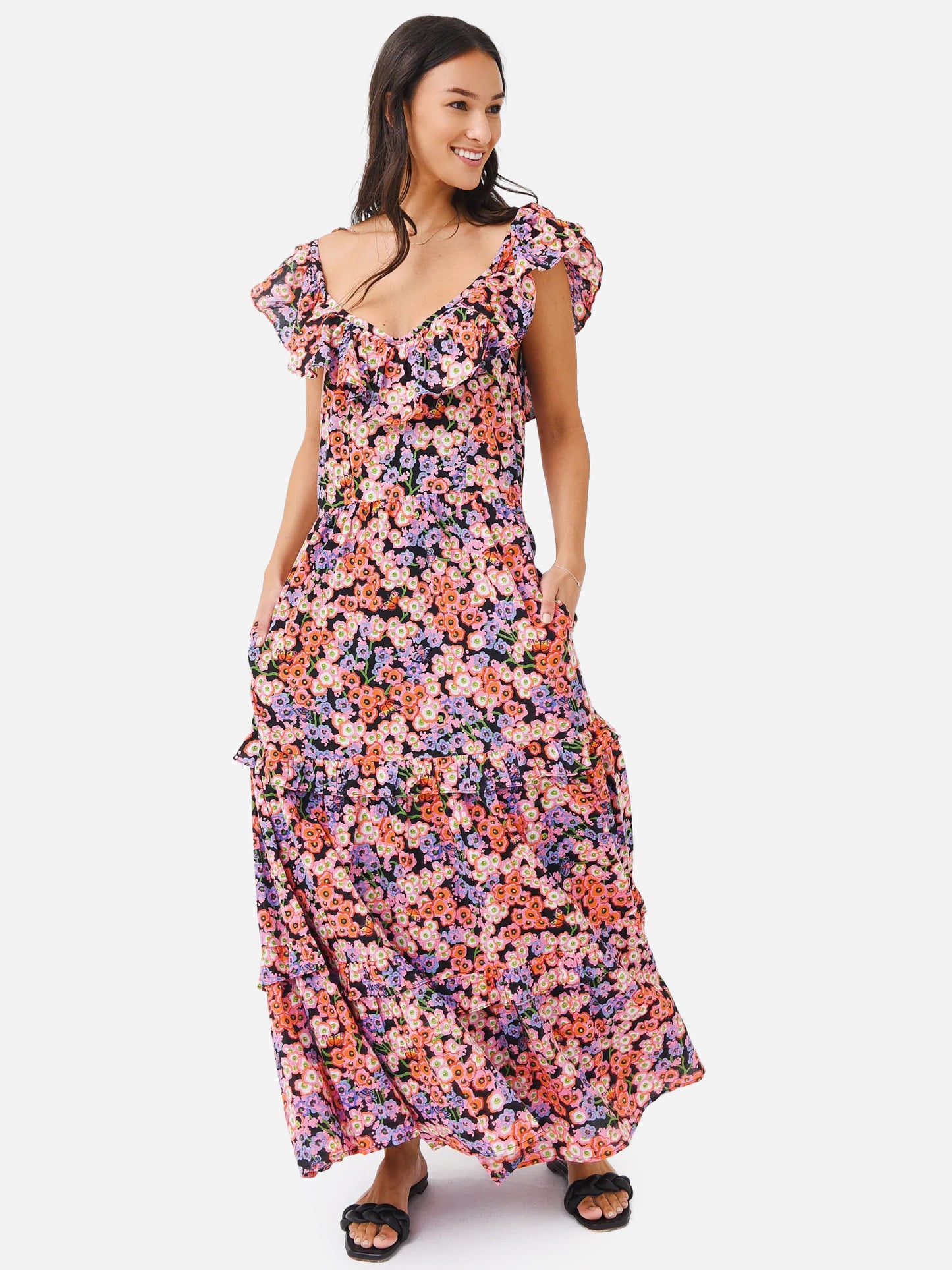 Banjanan Women's Twiggy Dress - Saint Bernard