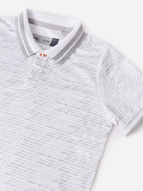 KJUS Boys' Printed Polo - Saint Bernard