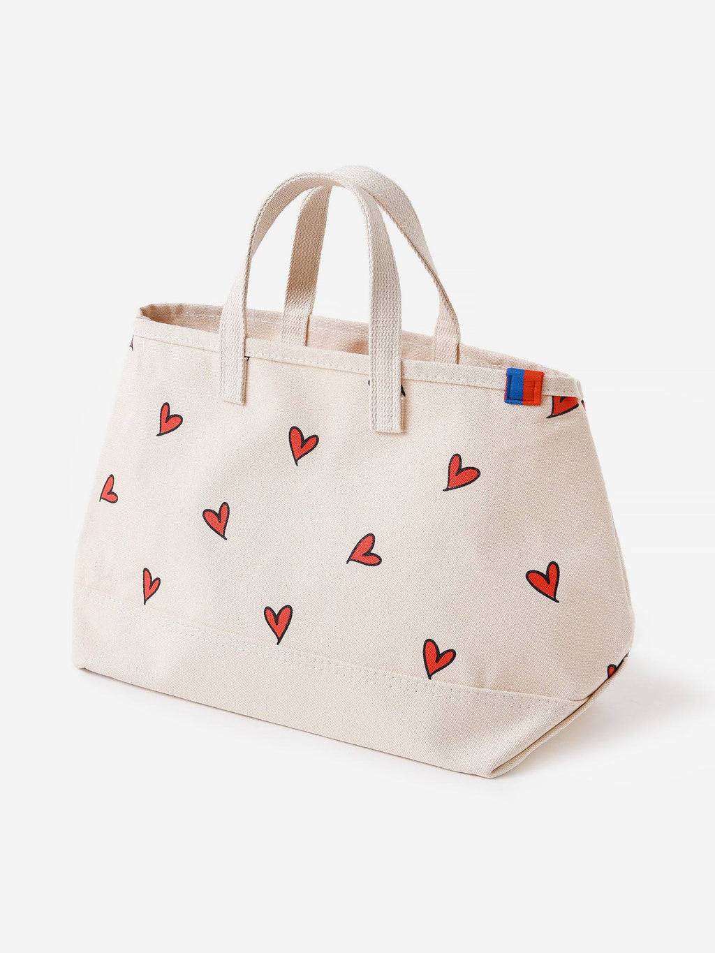 Kule Women's All Over Heart Medium Tote - Saint Bernard