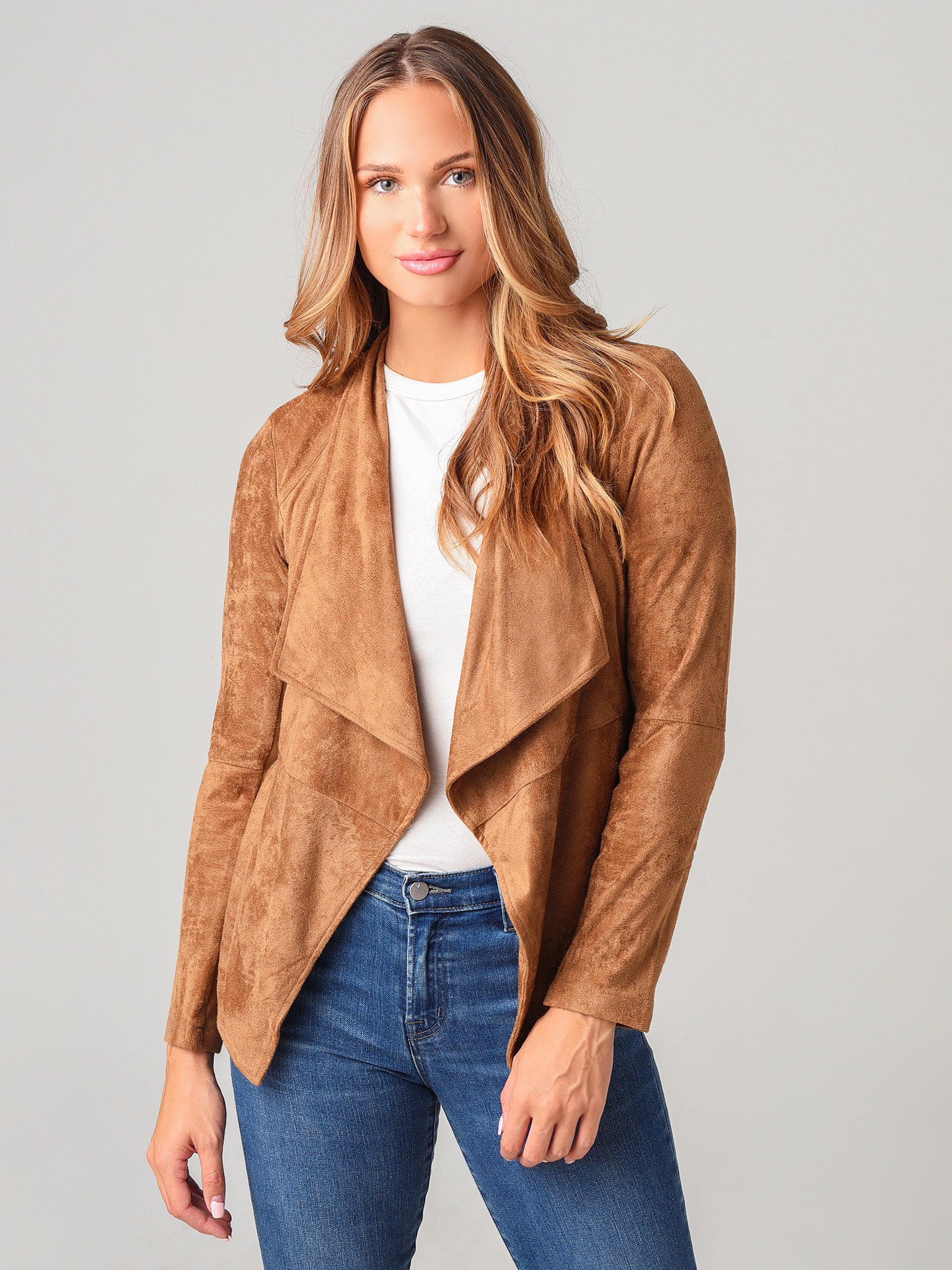 BB Dakota Women's Wade Faux Suede Jacket - Saint Bernard