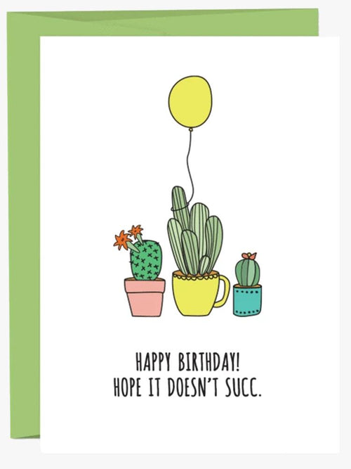 Humdrum Paper Birthday Succs - Saint Bernard