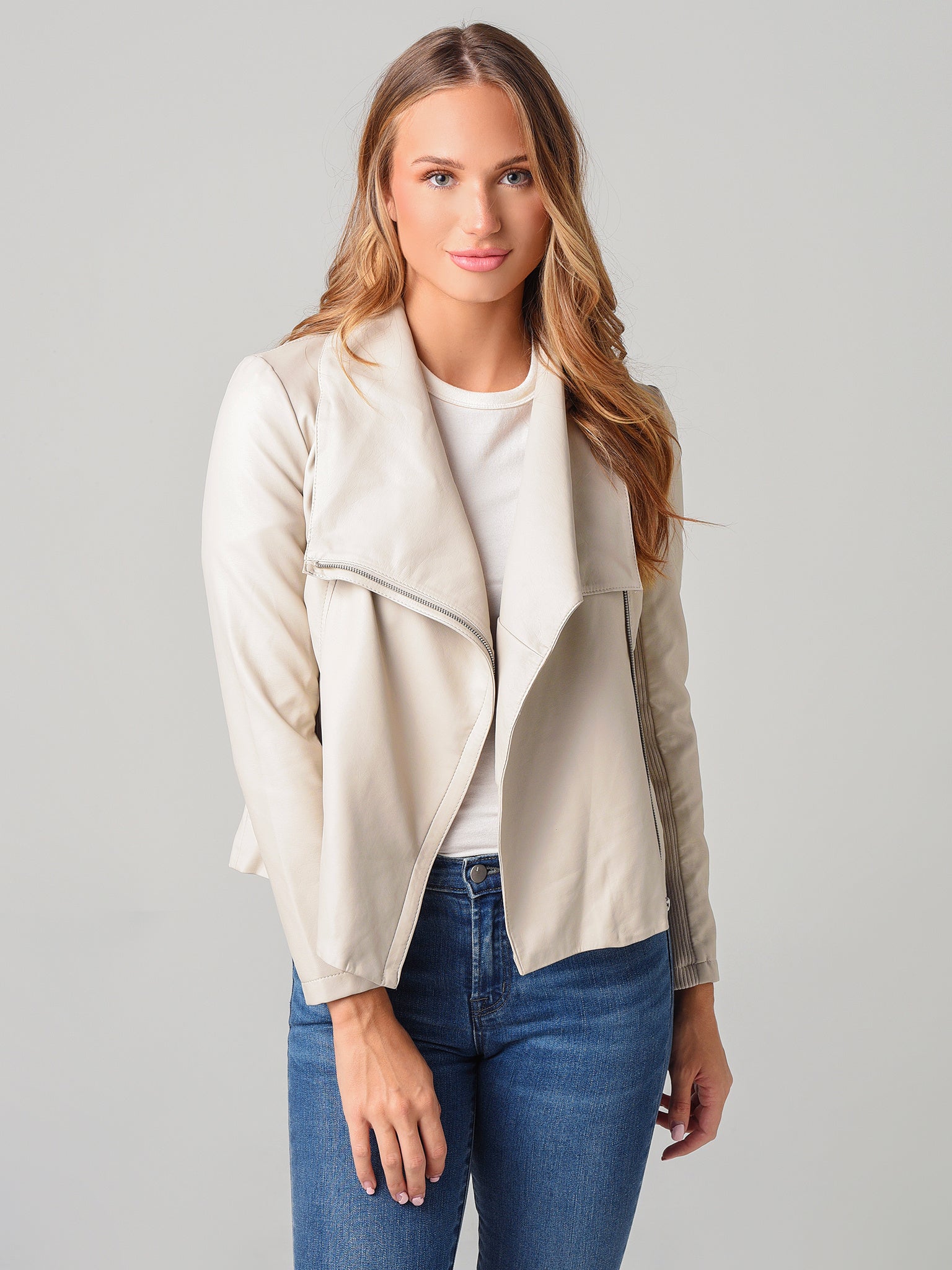 BB Dakota Women’s Up To Speed Vegan Leather Jacket - Saint Bernard