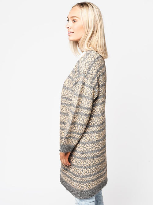 BB Dakota Women’s To Be Fair-Isle Cardigan