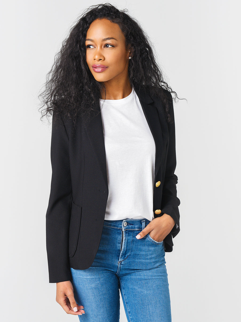 BB Dakota Women's  Blaze Of Glory Suiting Blazer - Saint Bernard