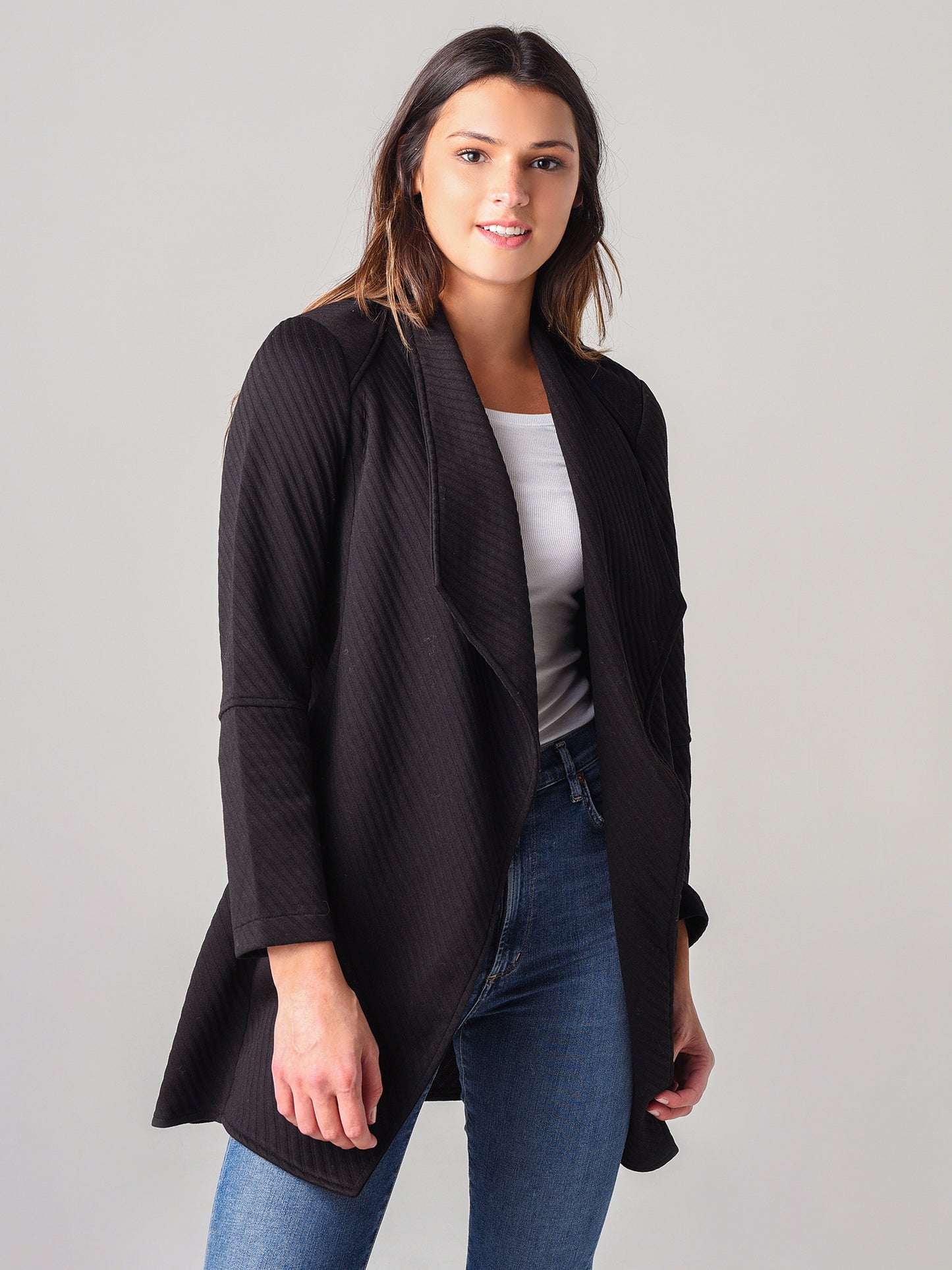 BB Dakota Women's In Her Element Knit Coat - Saint Bernard