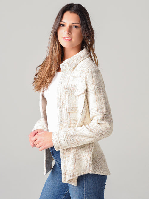 BB Dakota Women's Work Hard Play Hard Knit Jacket