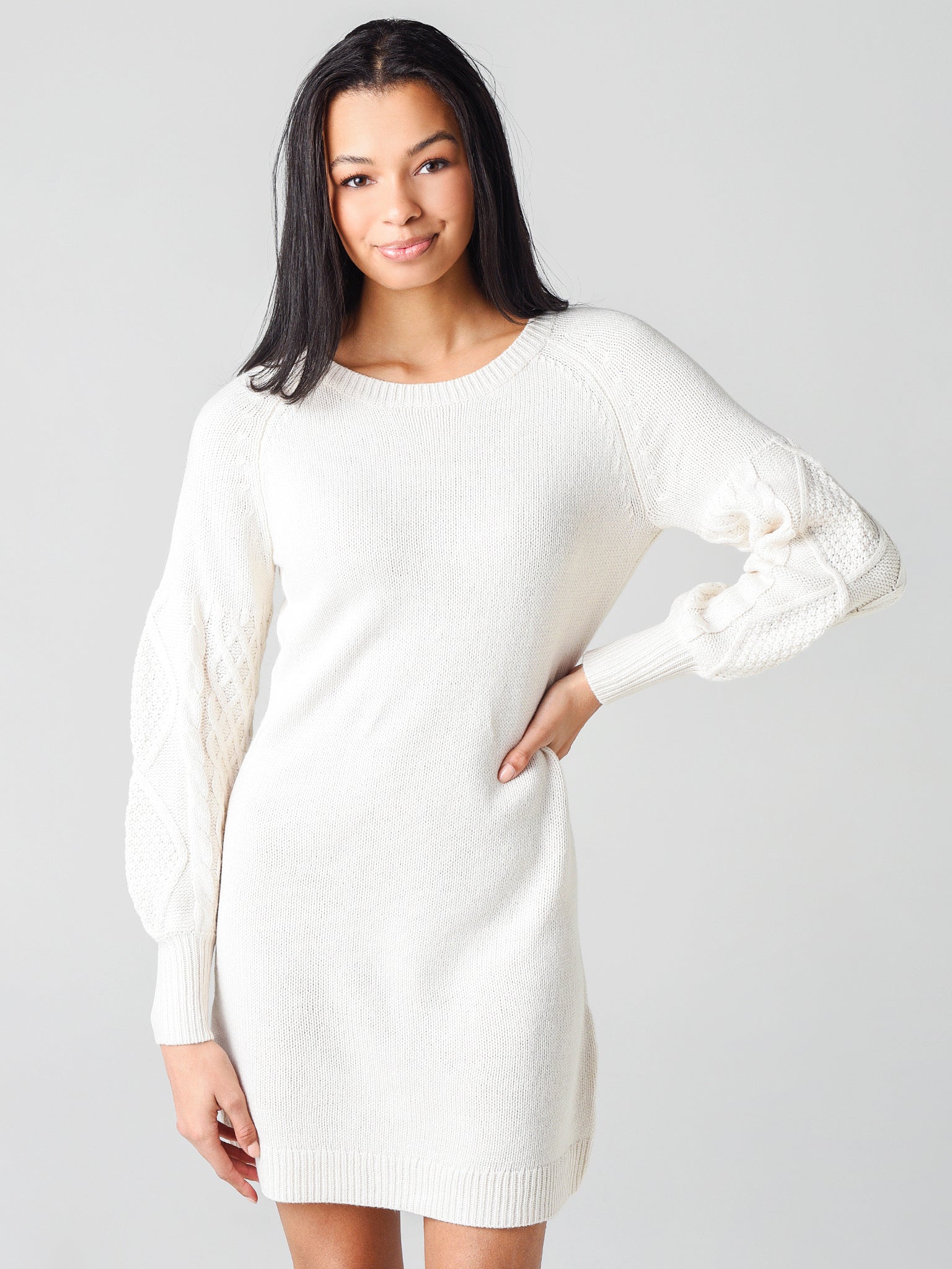 BB Dakota Women's Seen Sweater Days Dress - Saint Bernard