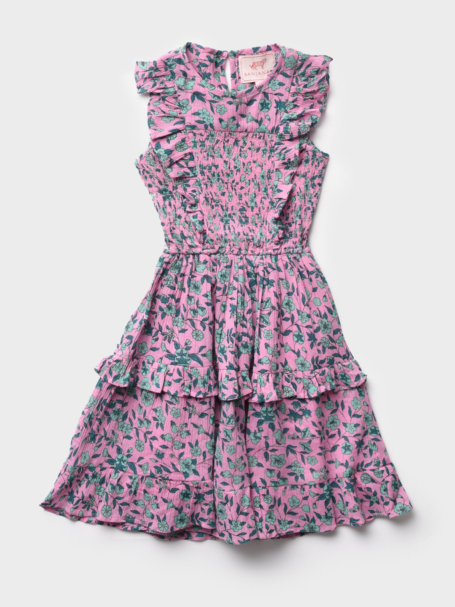 Banjanan Girls' Chota Iris Dress - Saint Bernard