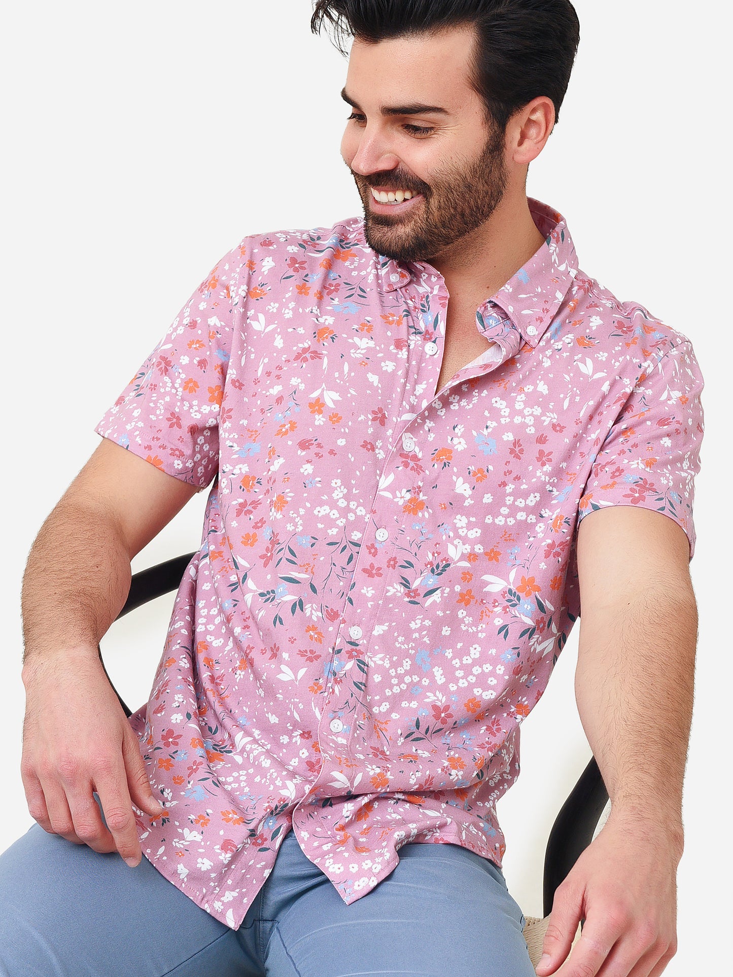 Bonobos Men's Jersey Riviera Shirt - Saint Bernard