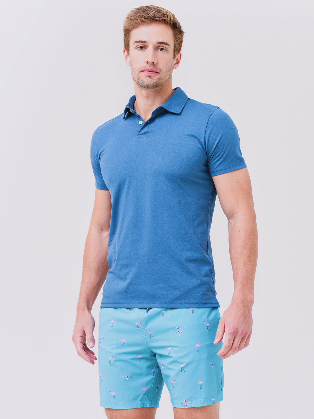 Bonobos Men's Jetsetter Performance Polo - Saint Bernard