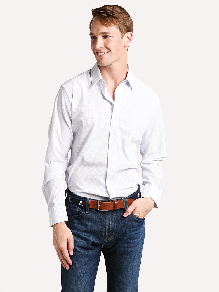 Mizzen+Main Singer Button Down Shirt - Saint Bernard