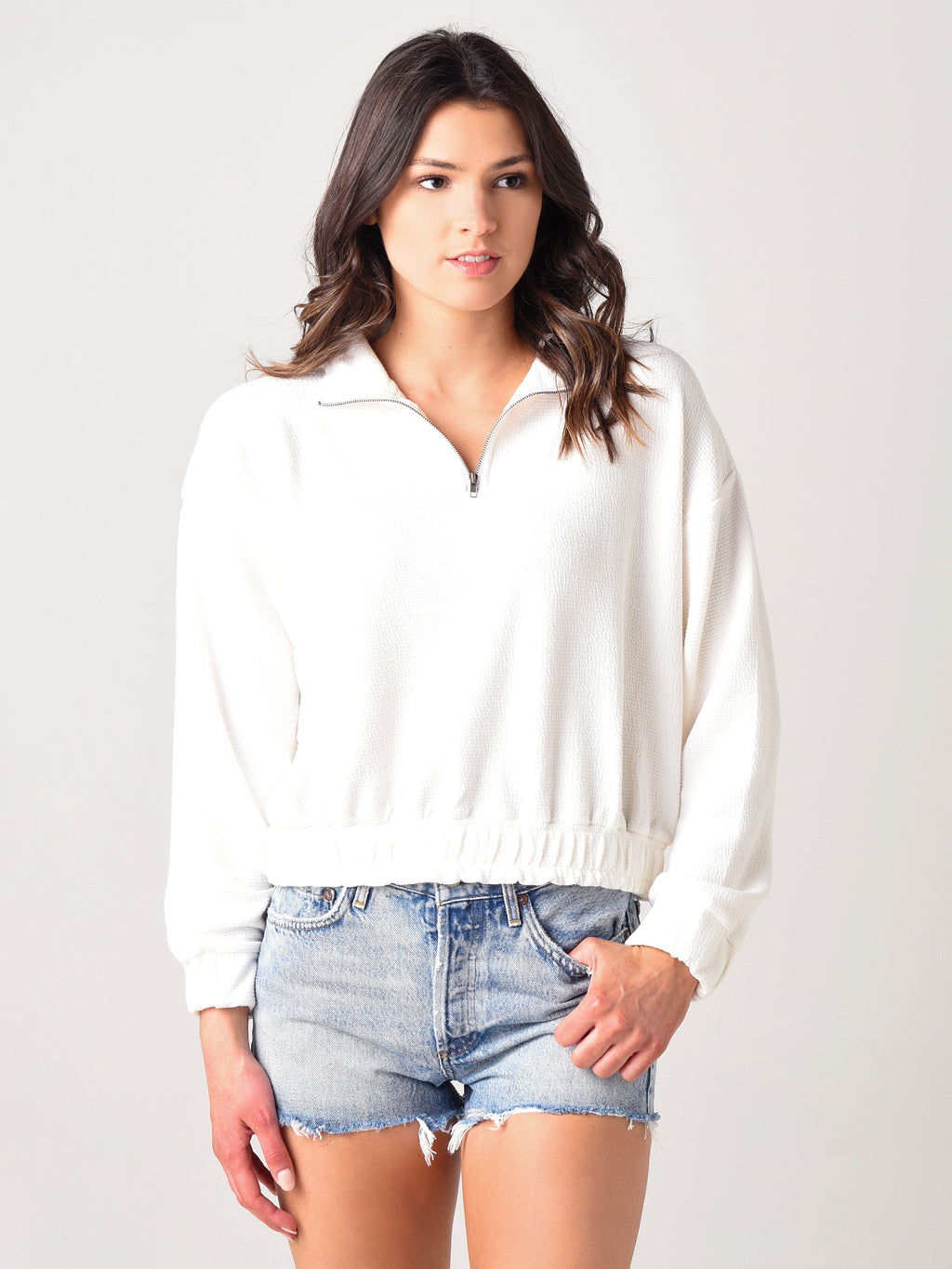 BB Dakota Women's Just Zip It Sweatshirt - Saint Bernard