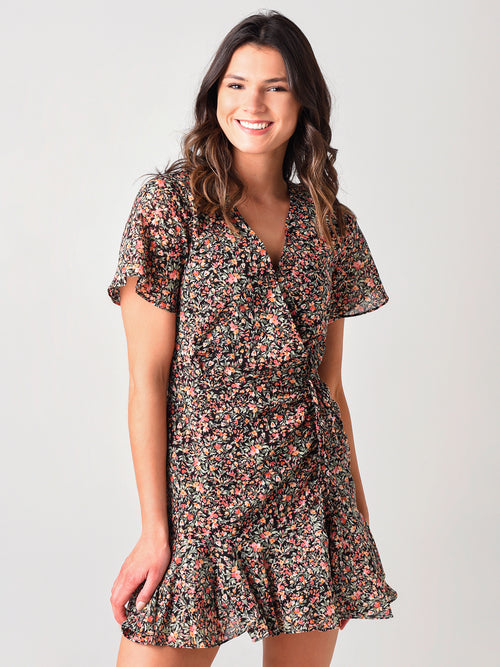 BB Dakota Women's Counting Petals Dress