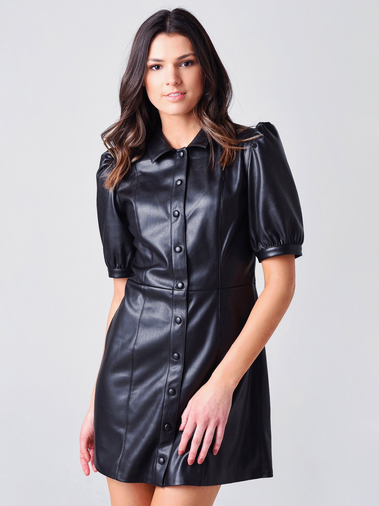 BB Dakota Women's Faux Way Out Dress - Saint Bernard