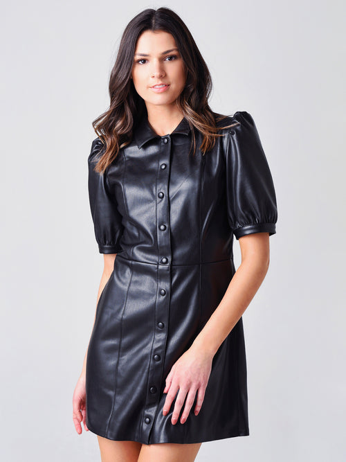 BB Dakota Women's Faux Way Out Dress