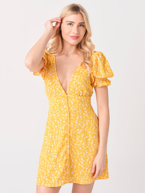 BB Dakota Women's Floral Tradition Dress
