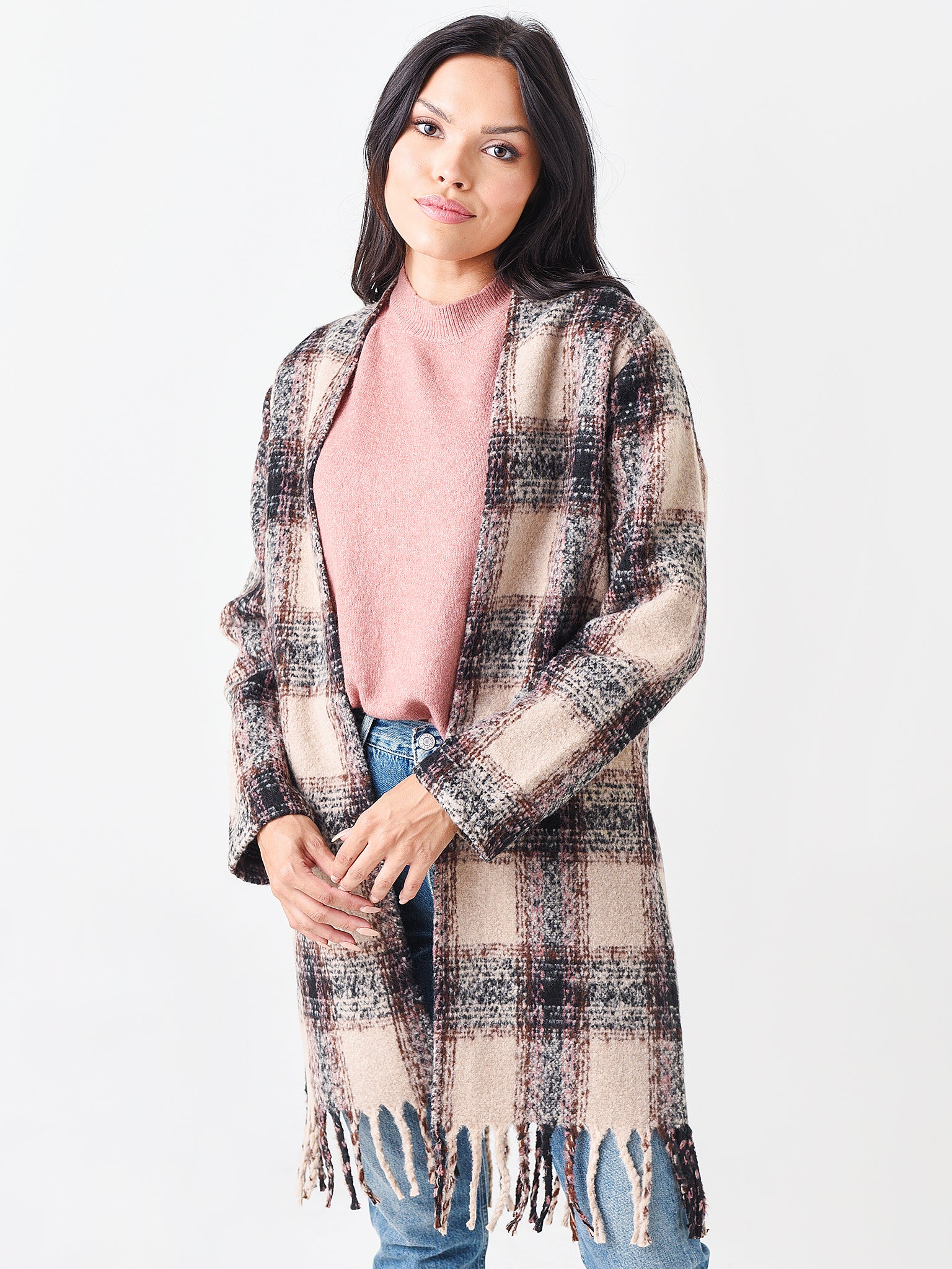 BB Dakota Women's Loose Ends Coat - Saint Bernard