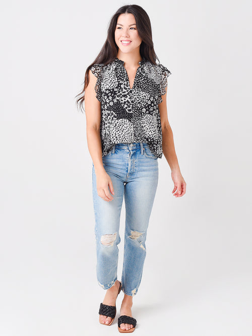BB Dakota Women's Mixed Reviews Blouse