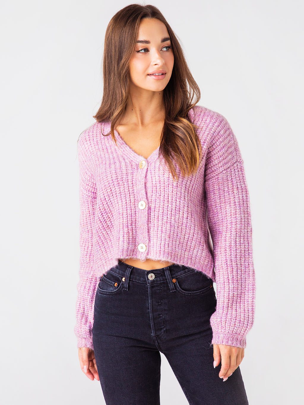 BB Dakota Women's Cardi All The Time Sweater - Saint Bernard
