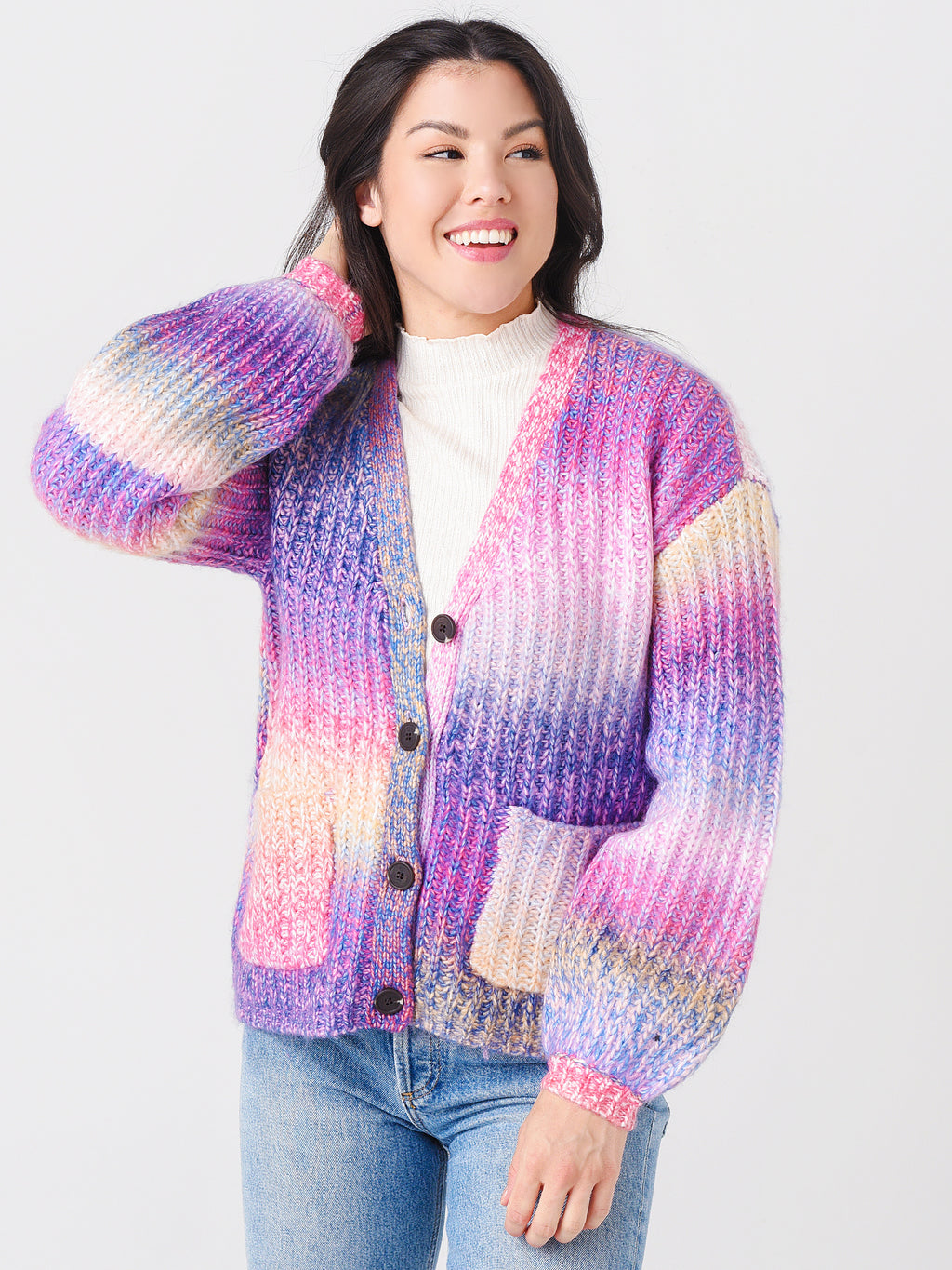 BB Dakota Women's Knit Right In Cardigan - Saint Bernard