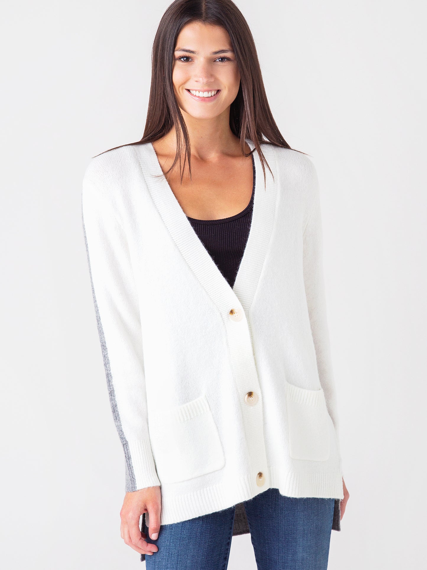 BB Dakota Women's Study Date Cardigan - Saint Bernard