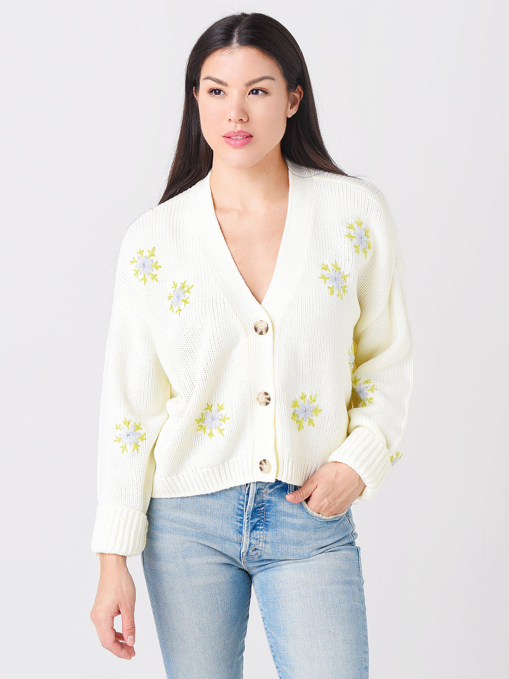 BB Dakota Women's Old School Cardigan - Saint Bernard