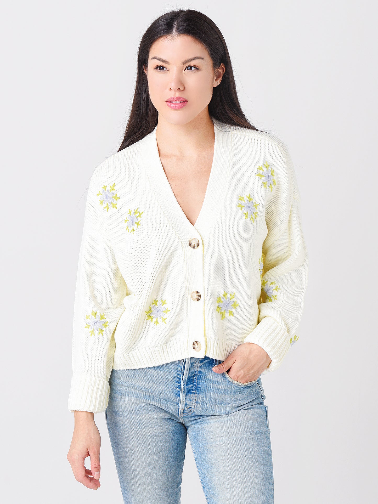 BB Dakota Women's Old School Cardigan - Saint Bernard