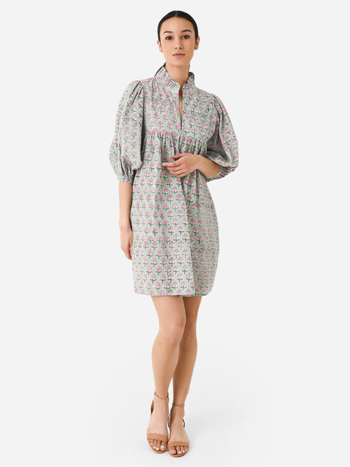 Sur La Vague Women's Blouse Mini Dress
