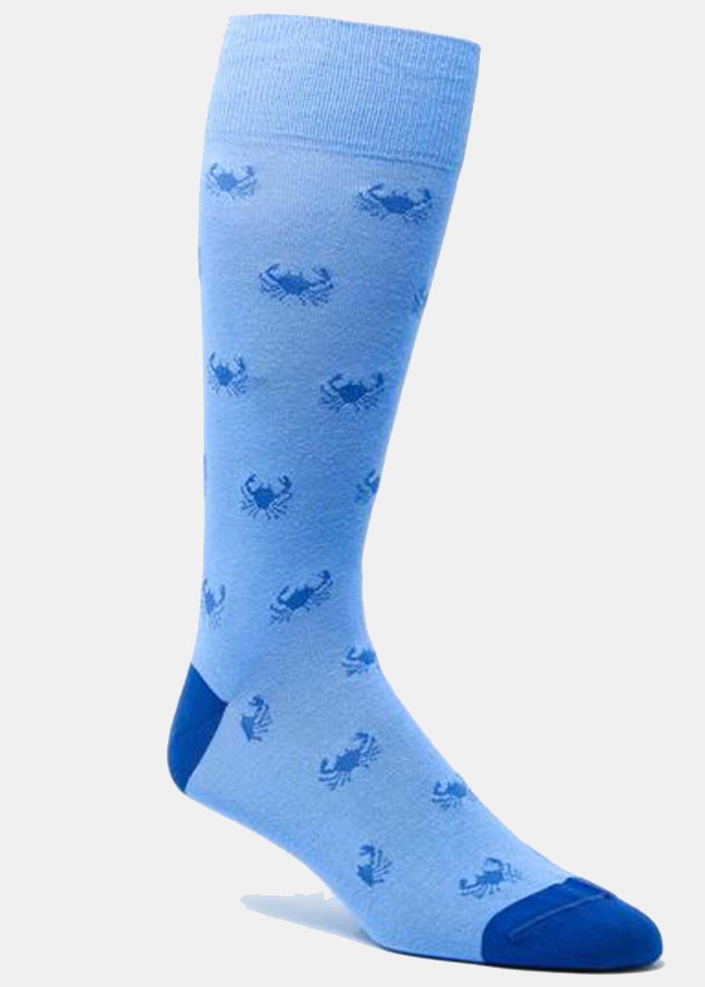 Ell & Atty Blue Crab Socks - Saint Bernard