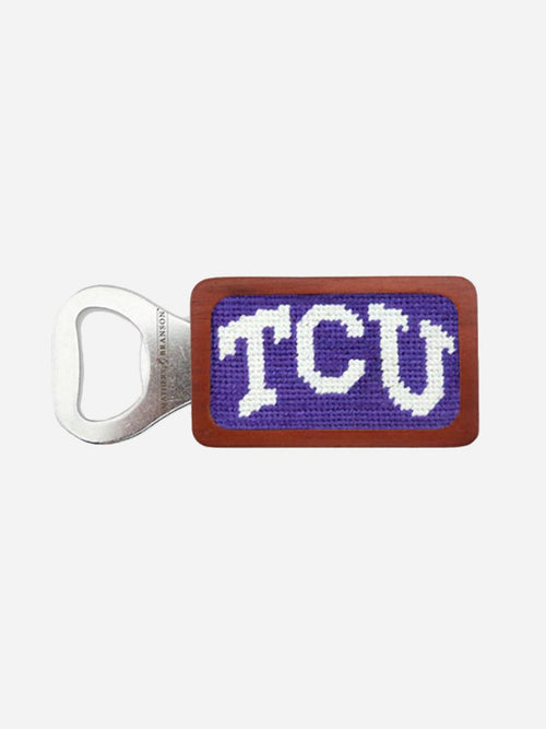 Smathers & Branson Texas Christian University Needlepoint Bottle Opener