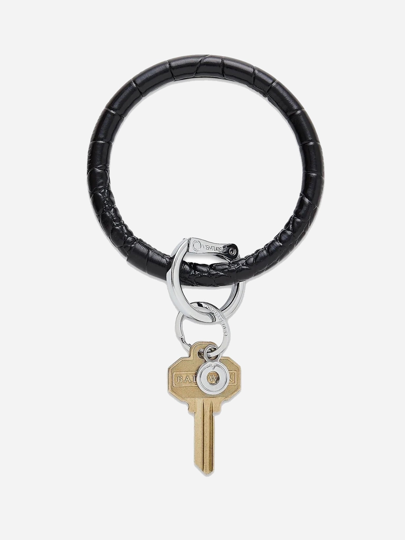 O-Venture Big O Leather Key Ring - Saint Bernard