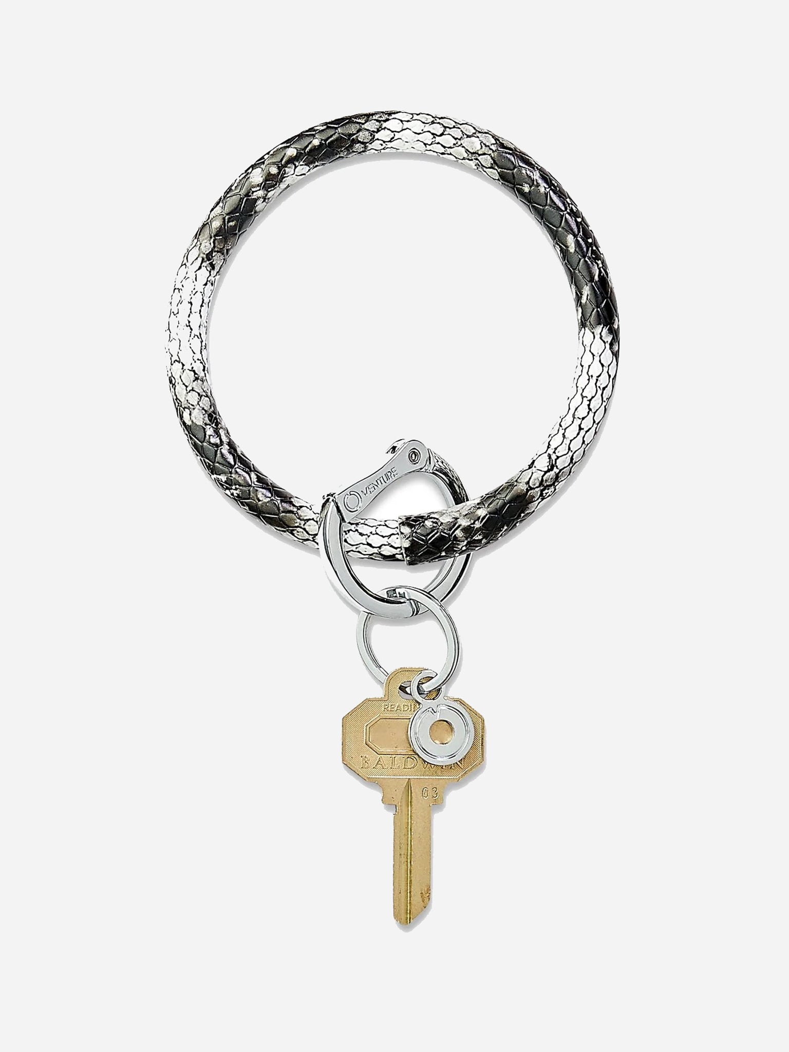O-Venture Big O Leather Key Ring - Saint Bernard