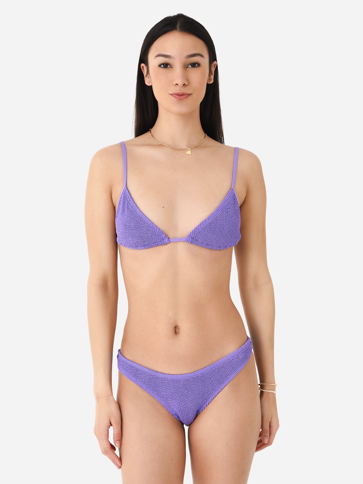 Bond Eye Women's Luana Triangle Bikini Top - Saint Bernard