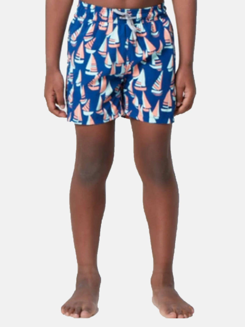 Tom & Teddy Boys' Boats Swim Trunk - Saint Bernard