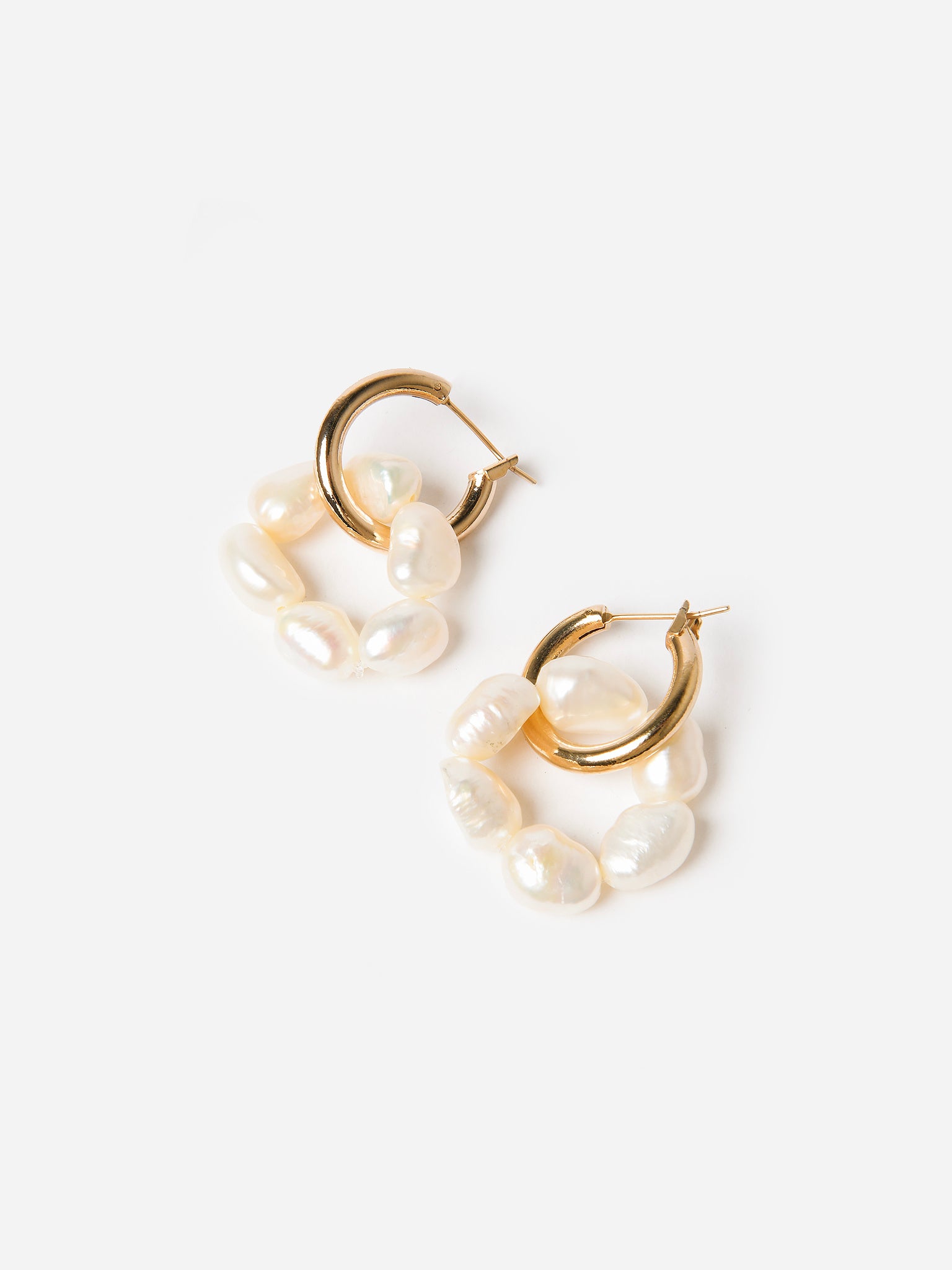 Gisel B Women's Bloom Hoop Earrings - Saint Bernard
