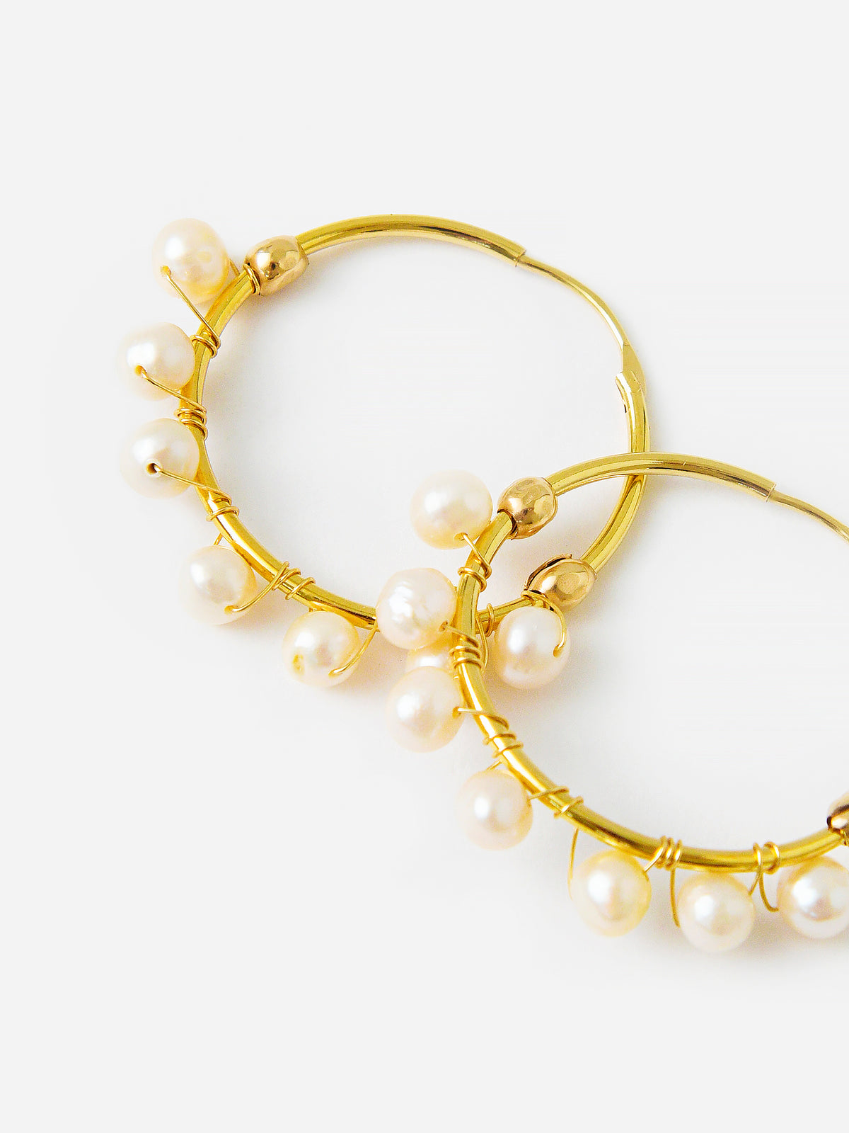 Gisel B Women's Eddy Hoop Earrings - Saint Bernard