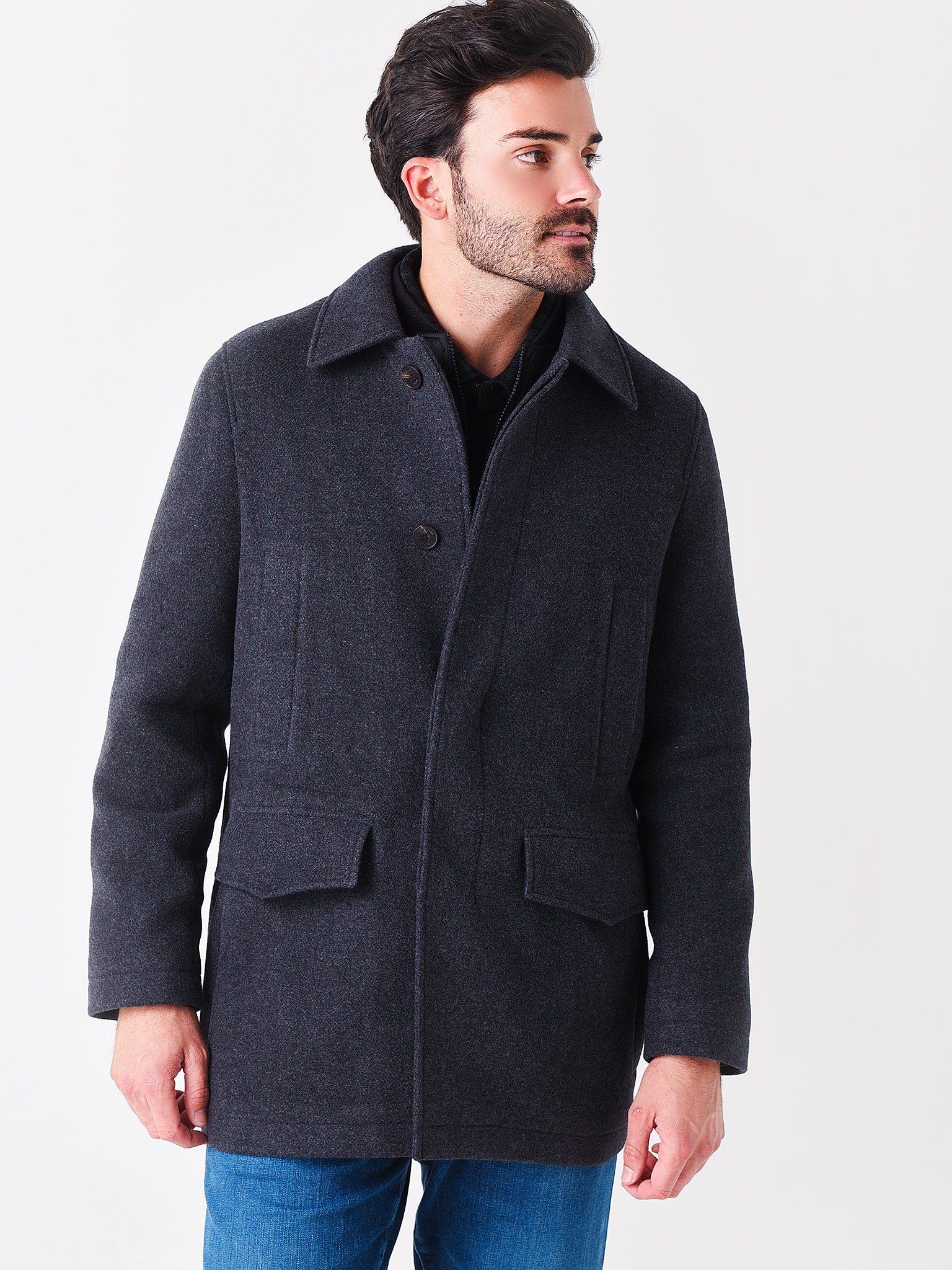 Rodd And Gunn Men's Rolleston Coat - Saint Bernard