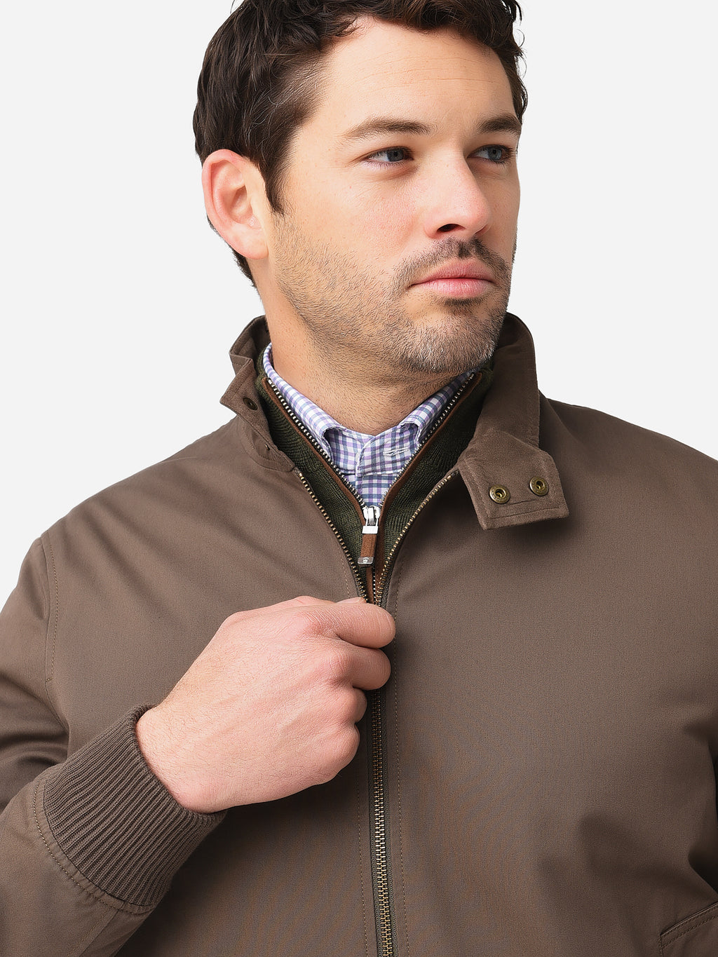 Rodd And Gunn Men's Winscombe Bomber Jacket - Saint Bernard