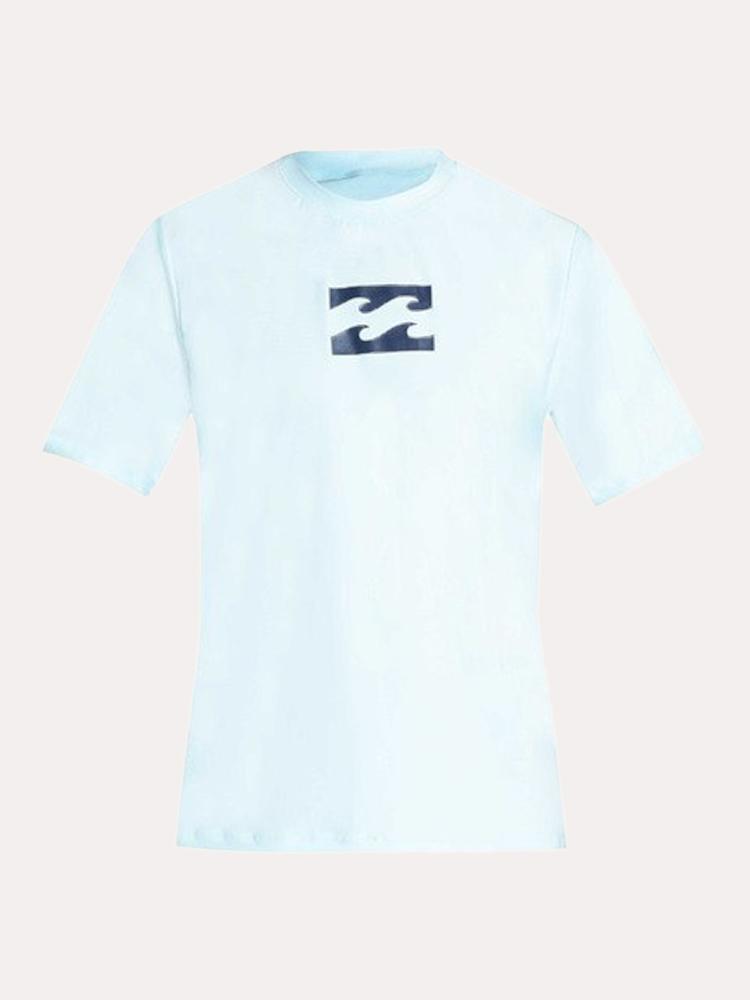 Billabong Boys' All Day Wave Loose Fit Short Sleeve Rashguard - Saint Bernard