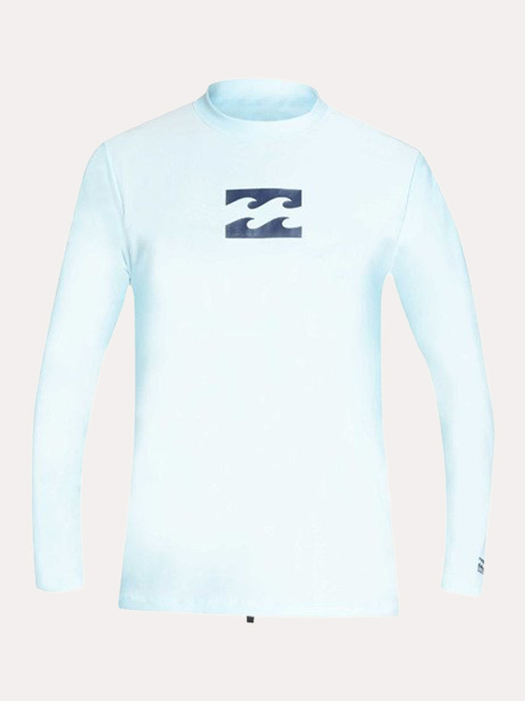 Billabong Boys' All Day Wave Loose Fit Long Sleeve Rashguard - Saint Bernard