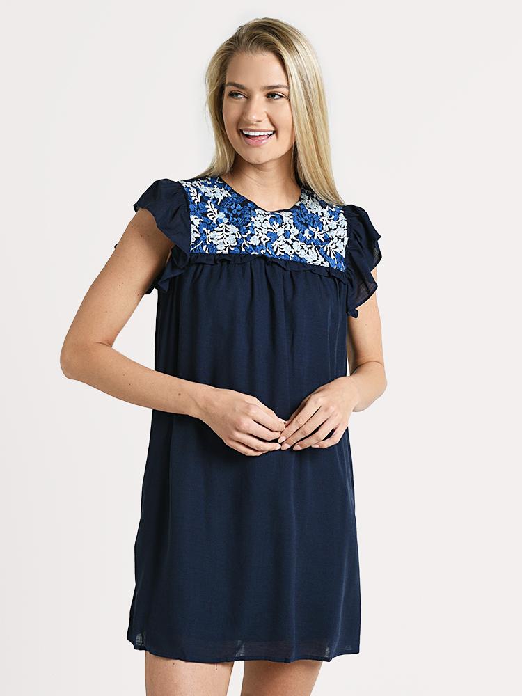 J. Marie Brooklyn Dress - Saint Bernard