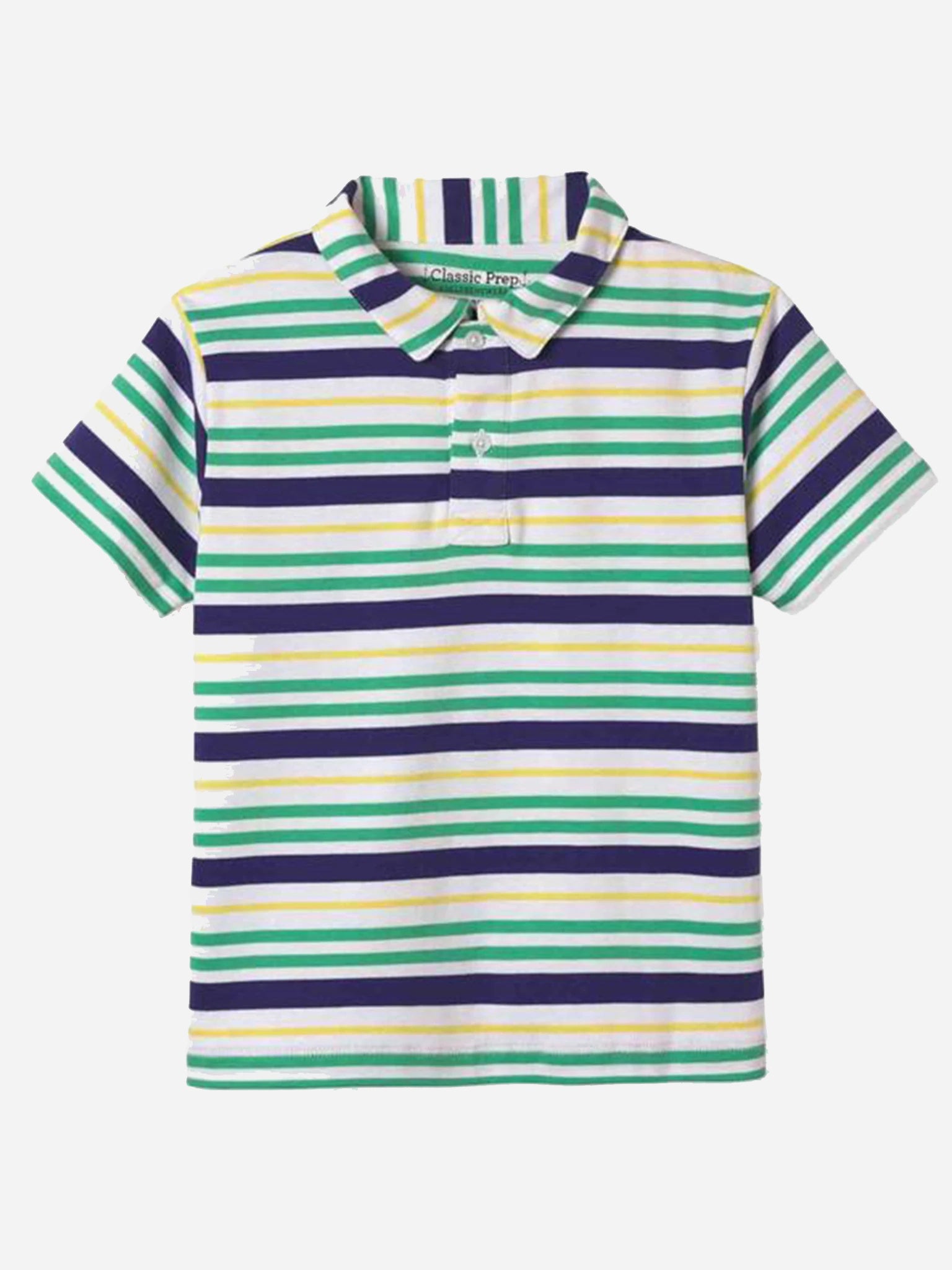 Classic Prep Boys' Henry Short Sleeve Polo Shirt - Saint Bernard