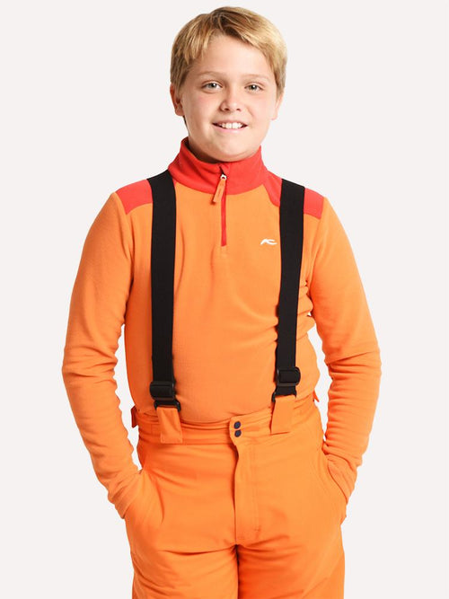 Kjus Boys' Charger Half-Zip Midlayer Jacket