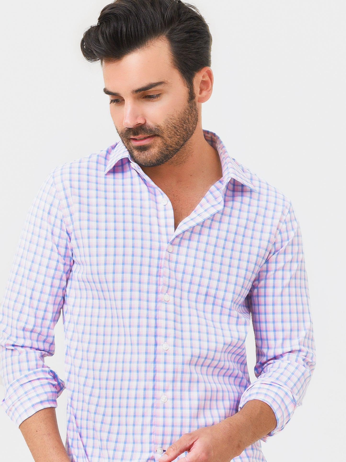 Bonobos Men's Long Sleeve Tech Button-Down Shirt - Saint Bernard