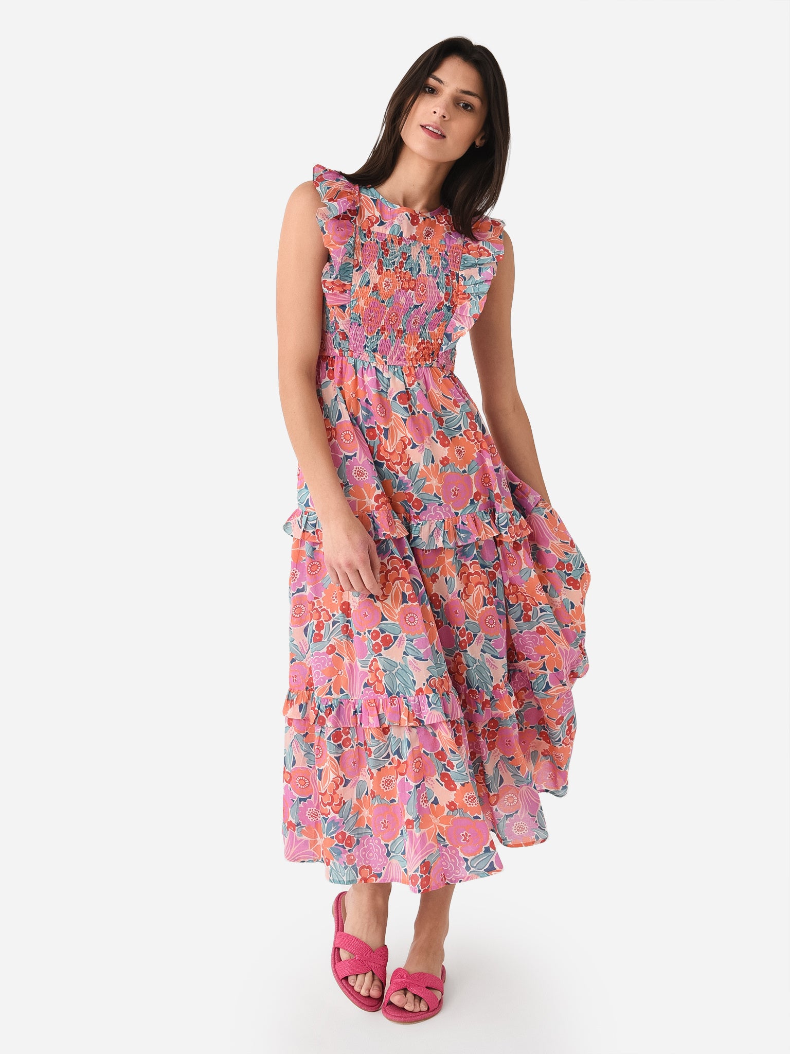 Banjanan Women's Iris Dress - Saint Bernard