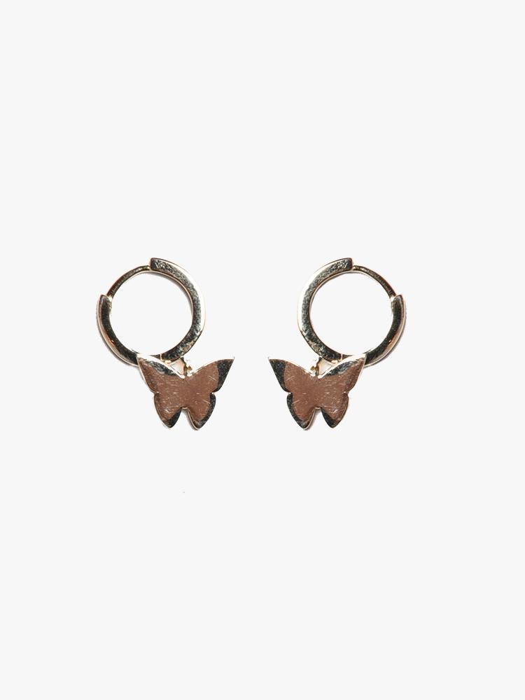 Jennifer Zeuner Jewelry Butterfly Huggies - Saint Bernard