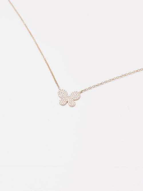 Francie B. Butterfly Necklace