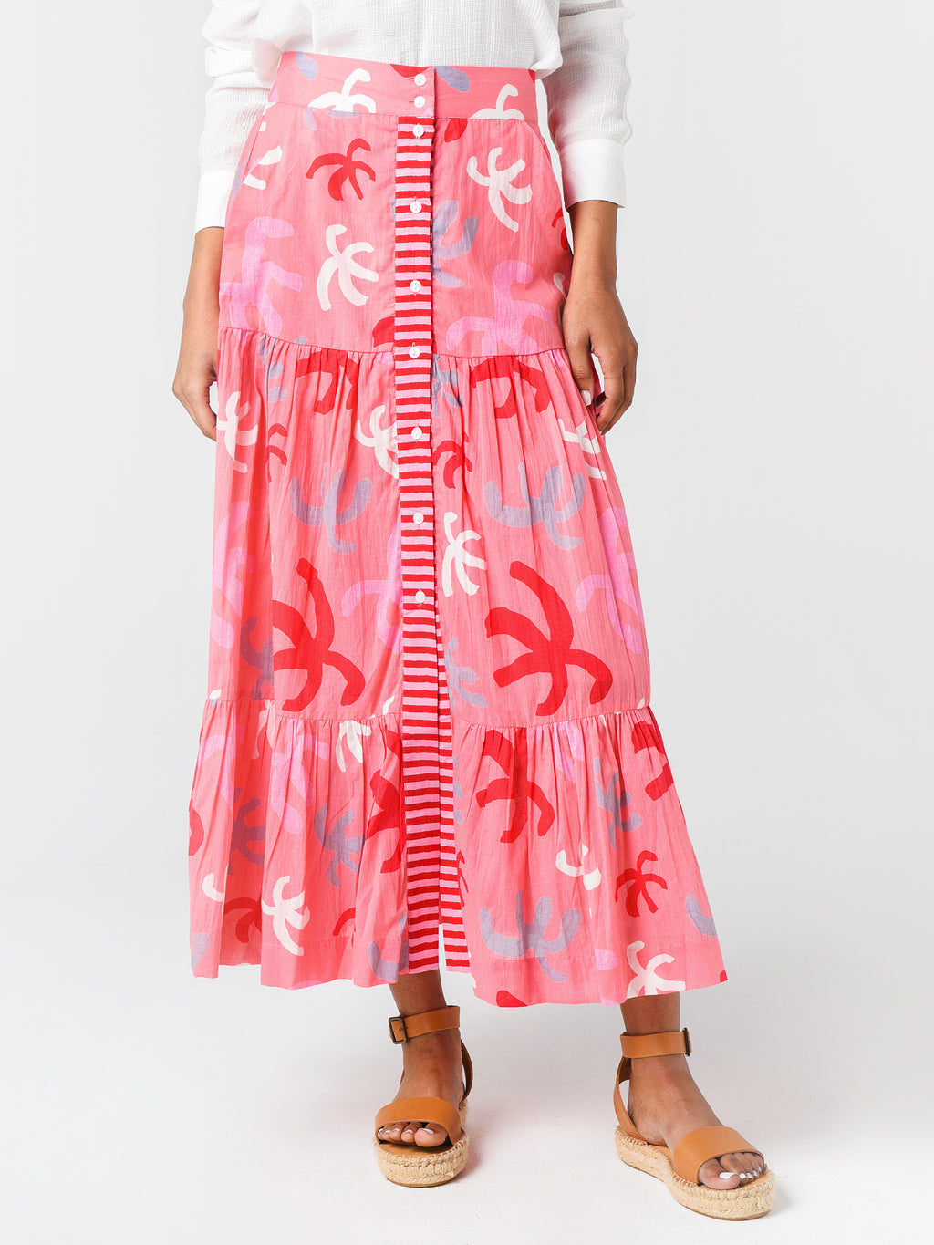 Oliphant Women's Button Front Skirt - Saint Bernard