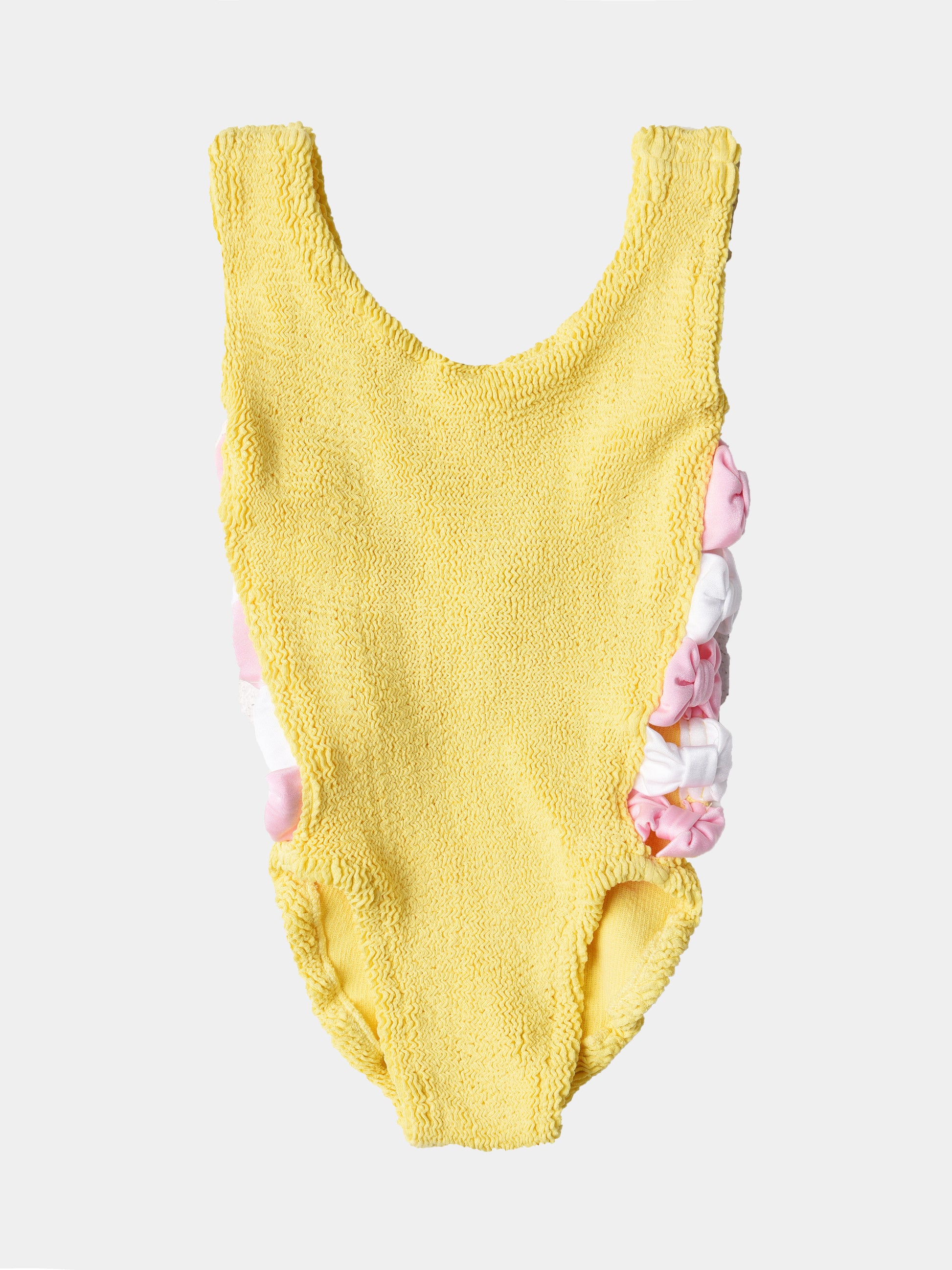 Hunza G Little Girls' Baby Greta One-Piece Swimsuit - Saint Bernard